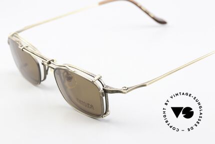 Matsuda 10133 Clip On Frame Titanium 90s, made with attention to detail (check all the engravings), Made for Men and Women