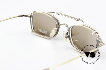 Matsuda 10133 Clip On Frame Titanium 90s, unworn rarity for people, who can appreciate this effort, Made for Men and Women