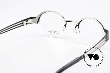 JF Rey JF2344 Oval Round Nylor Glasses, here is a semi rimless frame from 2010; unisex model, Made for Men and Women