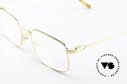 Cartier C-Decor Metal Gold-Plated Eyeglasses, striking metal frame, high-quality GOLD-PLATED, Made for Men