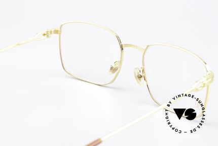 Cartier C-Decor Metal Gold-Plated Eyeglasses, frame can be glazed as desired (progressive lenses), Made for Men