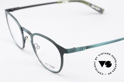 JF Rey JF2736 Green Metallic Frame Finish, for minimalist styles and innovative frame materials, Made for Men and Women