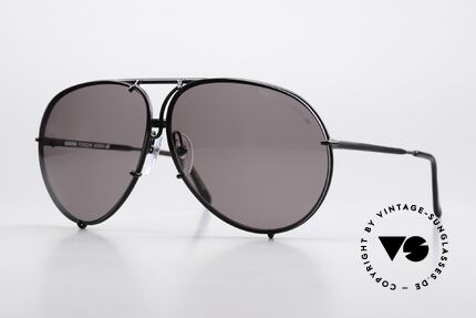 Porsche 5621 Customized Black Blue, 1 pair of original SOLID GRAY (with the PD lettering), Made for Men