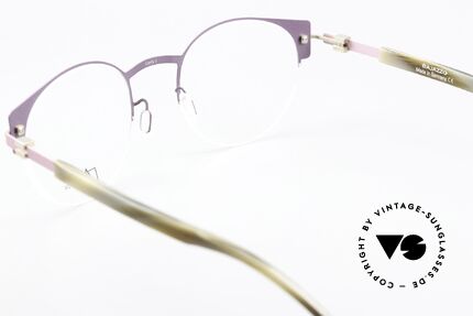 Bajazzo Candy 2 Semi Rimless Panto Frame, the frame can be glazed as desired (also varifocal), Made for Women