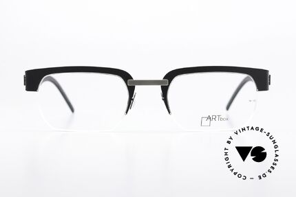 Bajazzo Cado 2 Square Frame Semi Rimless, eyewear fashion, made in Germany, from 2019, Made for Men