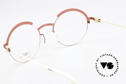 Bajazzo Ivana 2 Round Metal Frame Ladies, the frame can be glazed as desired (also varifocal), Made for Women