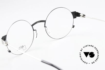 Bajazzo Sally 4 Round Specs Art Box Series, the frame can be glazed as desired (also varifocal), Made for Men and Women