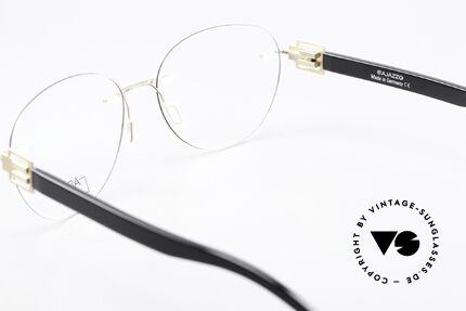 Bajazzo Uli 1 Ladies Gents Rimless Specs, the frame can be glazed as desired (also varifocal), Made for Men and Women