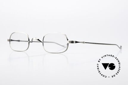 Lunor II 00 Metal Frame Antique Silver, model II 00 = size 40°25 = unisex reading spectacles, Made for Men and Women