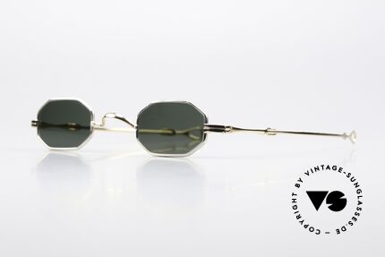 Lunor I 01 Telescopic Extendable Octagonal Frame, with the legendary extendable telescopic temples, Made for Men and Women