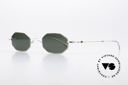 Lunor XX 408 Telescopic 2nd Hand Frame With Patina, PPs = platinum-plated satin (semi-matt shine), Made for Men and Women