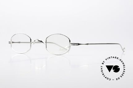 Lunor II 02 Small Frame Platinum Plated, model II 02 = size 37°24 & temple length: 136mm, Made for Men and Women