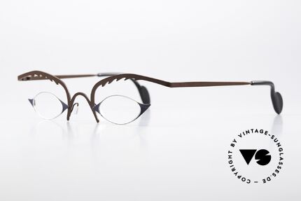 Theo Belgium Tibetan Crazy Reading Eyeglasses, anything but "ordinary" or "mainstream" ;), Made for Women