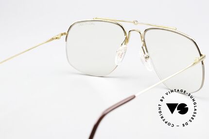 Alpina PCF 98 Nylor 90's Aviator Glasses, the frame can be glazed with lenses of any kind, Made for Men