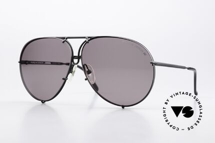 Porsche 5623 Customized Black To Blue, 1 pair of original SOLID GRAY (with the PD lettering), Made for Men and Women