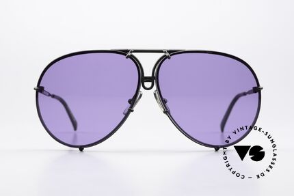 Porsche 5623 Ladies Version Purple Lens, the 1980's legend with interchangeable sun lenses, Made for Men and Women