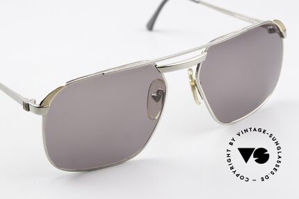 Dunhill 6011 Ultra Rare Titanium Version, unworn, NOS (like all our vintage Dunhill sunglasses), Made for Men