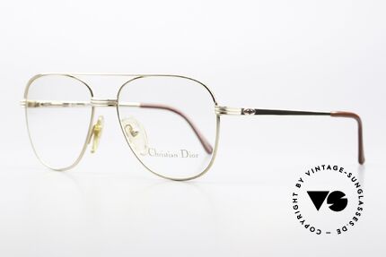 Christian Dior 2749 Classy Aviator Eyeglasses, tangible 90's top-notch quality; made in Austria, Made for Men