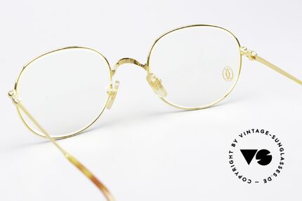 Cartier Antares - M 22ct Gold-Plated Frame, orig. demo lenses should be replaced with prescriptions, Made for Men and Women