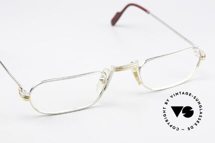 Cartier Demi Lune LC - M Platinum Reading Specs 1987, unworn with orig. packing (hard to find in this condition), Made for Men