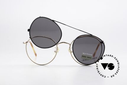 Giorgio Armani 138 Clip On Panto Vintage Frame, Size: small, Made for Men and Women