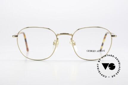 Giorgio Armani 162 Classic 90's Panto Frame, square 'panto design' with discreet elegant coloring, Made for Men and Women