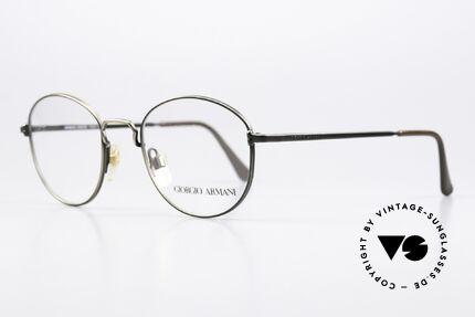 Giorgio Armani 174 Round 80's Specs Panto Style, more 'classic' isn't possible (famous 'panto'-design), Made for Men and Women