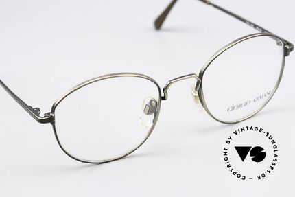 Giorgio Armani 174 Round 80's Specs Panto Style, unworn rarity (like all our vintage Armani eyewear), Made for Men and Women