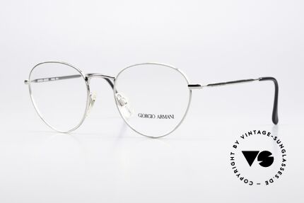 Giorgio Armani 165 Panto Eyeglasses 80s 90s Details