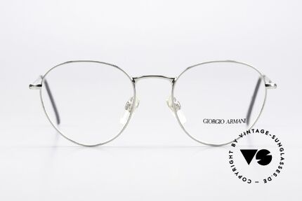 Giorgio Armani 165 Panto Eyeglasses 80s 90s, world famous 'panto'-design .. a real eyewear classic, Made for Men and Women