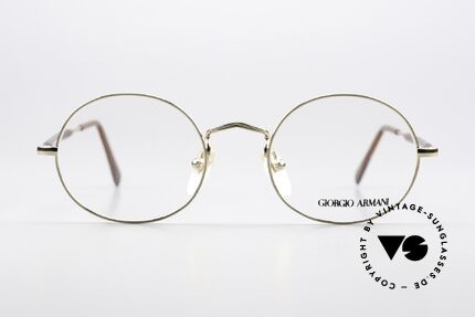 Giorgio Armani 172 No Retro 90s Oval Glasses, classic 'OVAL frame shape' in size 49-20, 140mm, Made for Men and Women