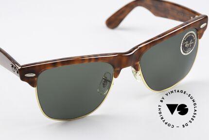 Ray Ban Wayfarer Max II Original USA Sunglasses, B&L Wayfarer Max II, 54mm, W0544, dark-havana, Made for Men