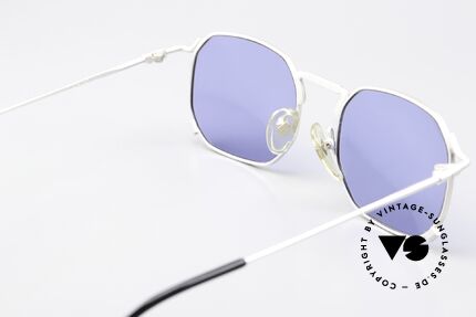 Jean Paul Gaultier 55-8175 Square Frame Ladies Gents, the blue sun lenses could be replaced, if needed, Made for Men and Women