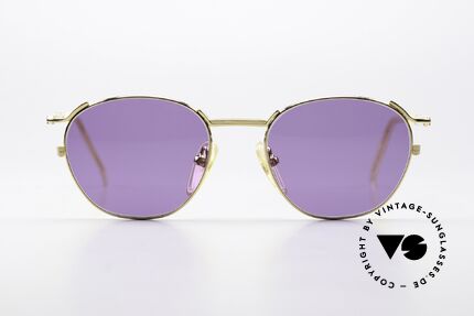 Jean Paul Gaultier 57-2276 1990's Junior Collection, timeless vintage sunglasses; sober and elegant, Made for Men and Women