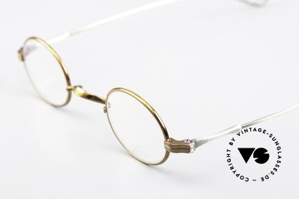 Lunor II 04 Customized Bicolor Frame, XS size 37/25, can be glazed with strong prescriptions, Made for Men and Women