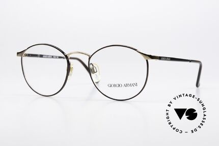 Giorgio Armani 132 Old Panto Specs Small Size Details