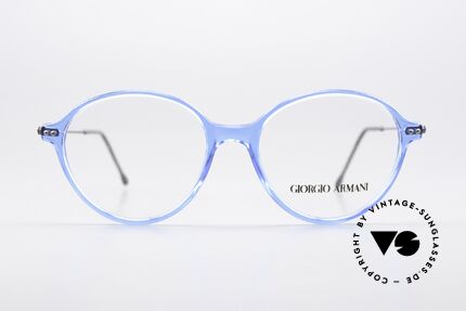 Giorgio Armani 374 90's Unisex Vintage Glasses, plain & puristic Armani eyeglasses (unisex design), Made for Men and Women