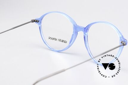 Giorgio Armani 374 90's Unisex Vintage Glasses, the demo lenses can be replaced with optical lenses, Made for Men and Women