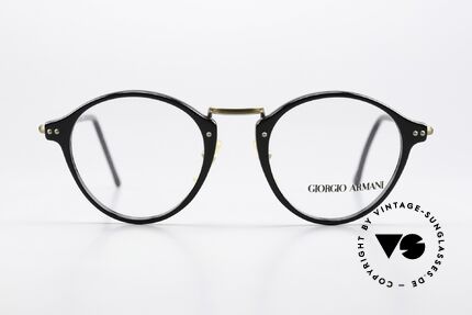 Giorgio Armani 360 1990's Eyeglasses Panto, a real classic: famous 'panto'-design (simply elegant), Made for Men and Women