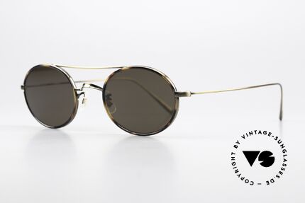 Oliver Peoples Shai Oval Sunglasses Titanium, O. Peoples = embodies the lifestyle of Los Angeles, Made for Men