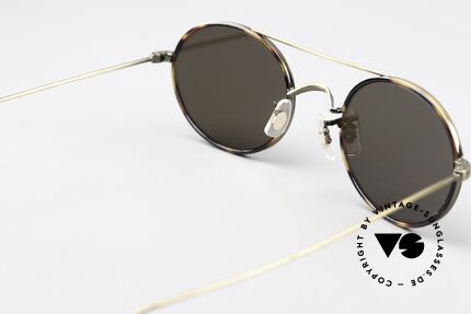 Oliver Peoples Shai Oval Sunglasses Titanium, the quality frame can be optically glazed as desired, Made for Men