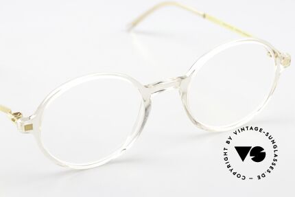 Mykita Tomkin Round Crystal Eyewear, unworn model comes with an original case by MYKITA, Made for Men and Women