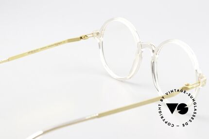 Mykita Tomkin Round Crystal Eyewear, reduced to 249€ (right temple with NANOOK misprint), Made for Men and Women