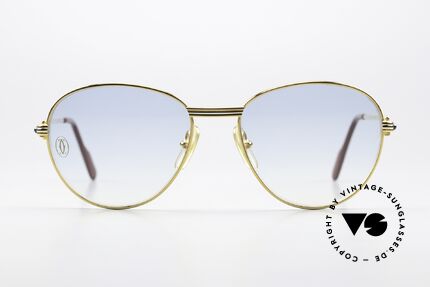 Cartier S Saphirs 0,94 ct - M Real Sapphire Sunglasses, model from the "S"-Series (market launch in 1988), Made for Women