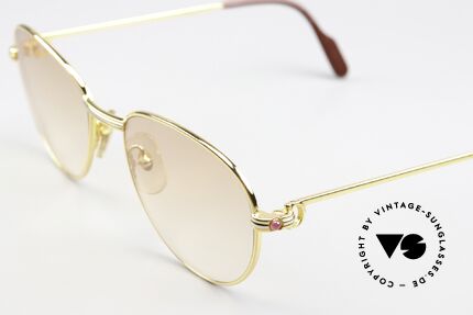 Cartier S Rubis 0,34 ct - M Real Rubies Sunglasses, size 55/18, 135mm (untouched stock since 1988), Made for Women