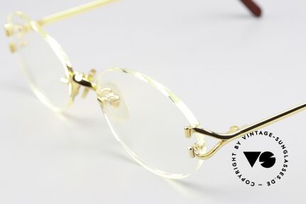 Cartier Scala 90s Frame Rare 52mm Size, unworn rarity (incl. an original Cartier hard case), Made for Men and Women