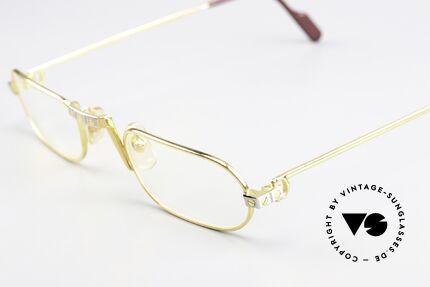 Cartier Demi Lune Santos - M Best-Selling Size In 1987, best-selling version in size 50-24, 140 (unisex eyeglasses), Made for Men and Women