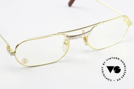 Cartier MUST Santos - S 80's Vintage Frame Unisex, unworn with orig. packing (very rare in this condition), Made for Men and Women