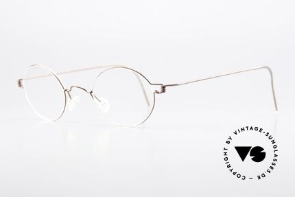 Lindberg Corona Air Titan Rim Bronze Copper Frame 90's, simply timeless, stylish & innovative: grade 'vintage', Made for Men and Women