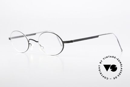 Lindberg 5000 Strip Titan Titanium Frame Unisex Oval, distinctive quality and design (award-winning frame), Made for Men and Women